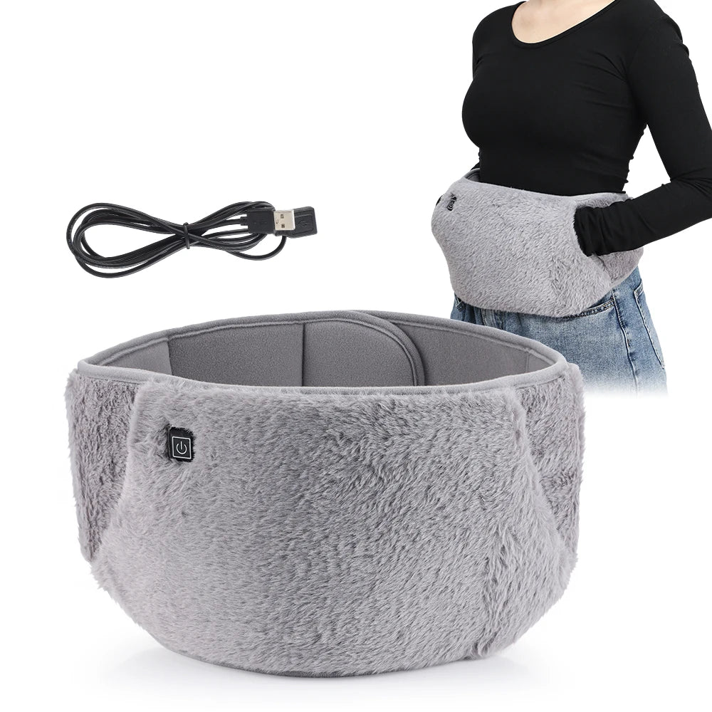 Belt Cold-Proof Hand Waist Warming Pad USB Recharging Abdominal Warmer £18.99