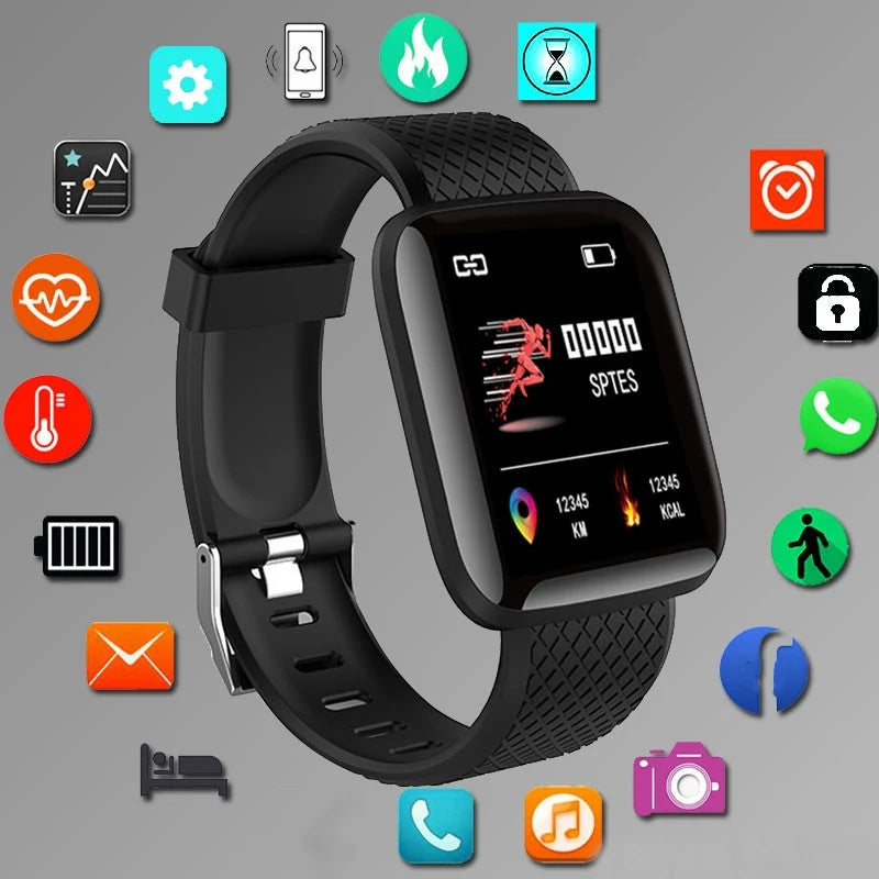 Smartwatch Men Women Wristwatches Smart Watch Message Fitness £22.78-£22.83