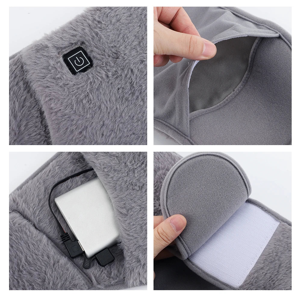 Belt Cold-Proof Hand Waist Warming Pad USB Recharging Abdominal Warmer £18.99