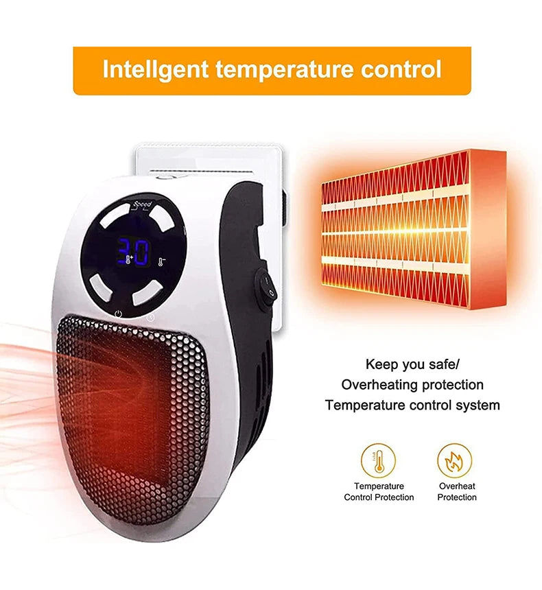 Premium Portable Heater Electric Heater Convenient For Winter £14.53