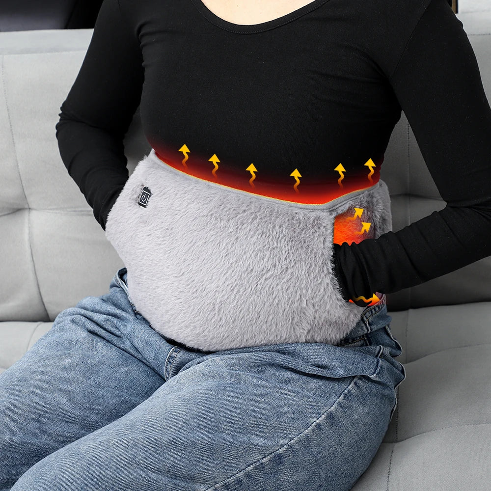 Belt Cold-Proof Hand Waist Warming Pad USB Recharging Abdominal Warmer £18.99