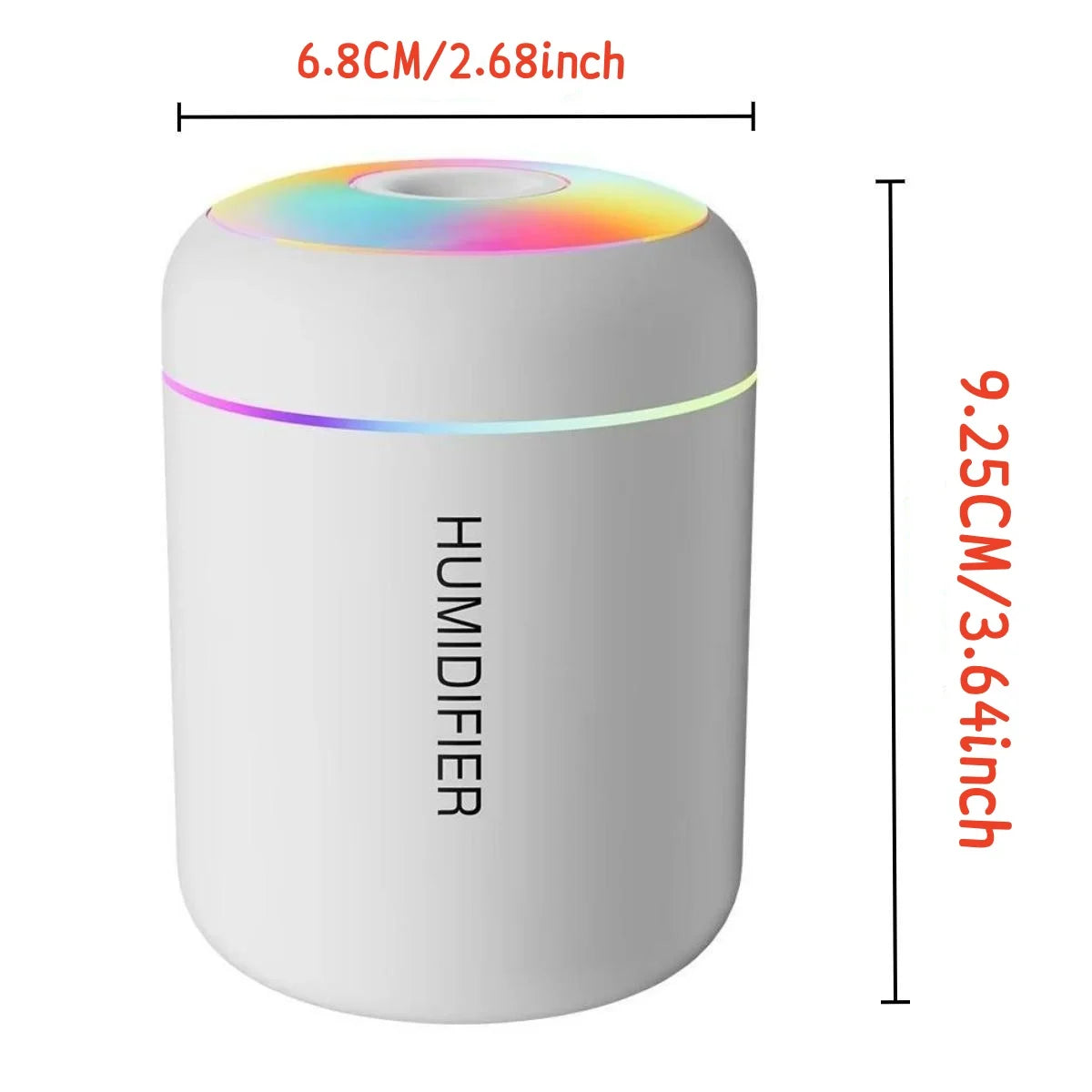 180ML Mini Air Humidifier USB Electric Aroma Diffuser Essential Oil Purifier £12.99-£14.99