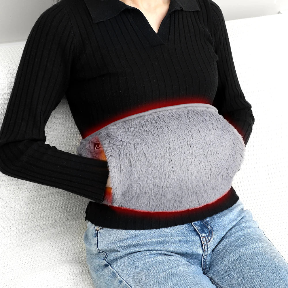 Belt Cold-Proof Hand Waist Warming Pad USB Recharging Abdominal Warmer £18.99