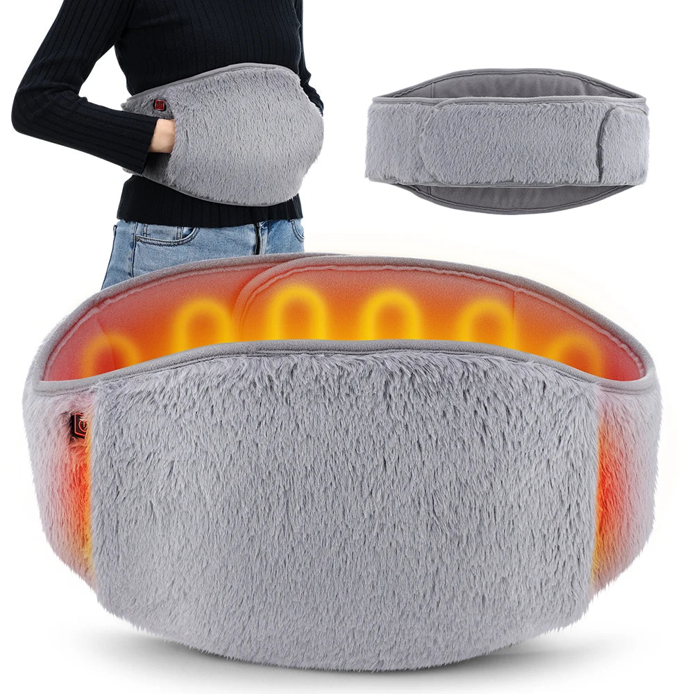 Belt Cold-Proof Hand Waist Warming Pad USB Recharging Abdominal Warmer £18.99