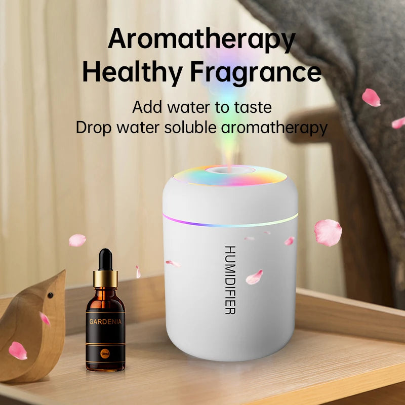 180ML Mini Air Humidifier USB Electric Aroma Diffuser Essential Oil Purifier £12.99-£14.99