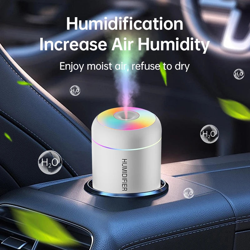 180ML Mini Air Humidifier USB Electric Aroma Diffuser Essential Oil Purifier £12.99-£14.99