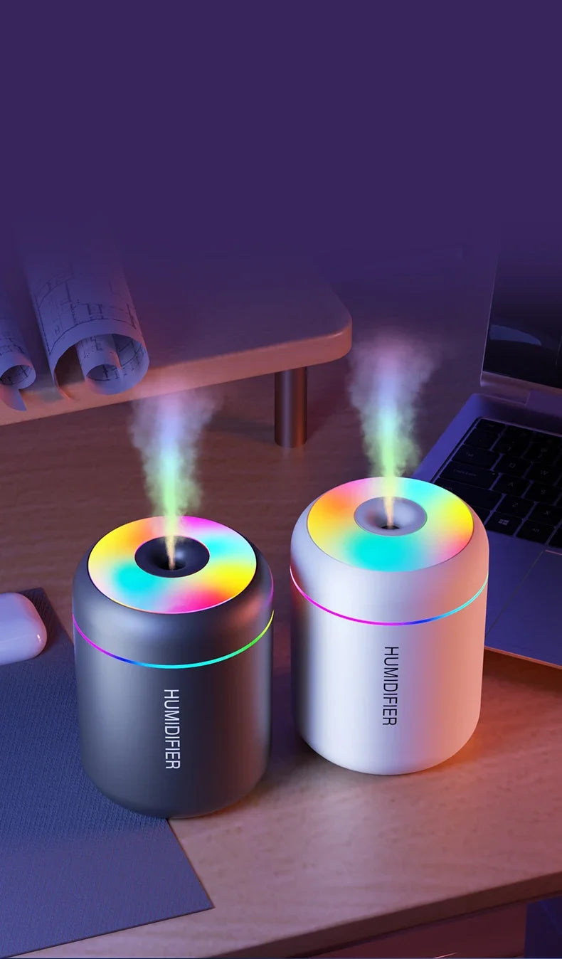 180ML Mini Air Humidifier USB Electric Aroma Diffuser Essential Oil Purifier £12.99-£14.99