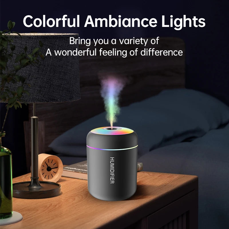 180ML Mini Air Humidifier USB Electric Aroma Diffuser Essential Oil Purifier £12.99-£14.99