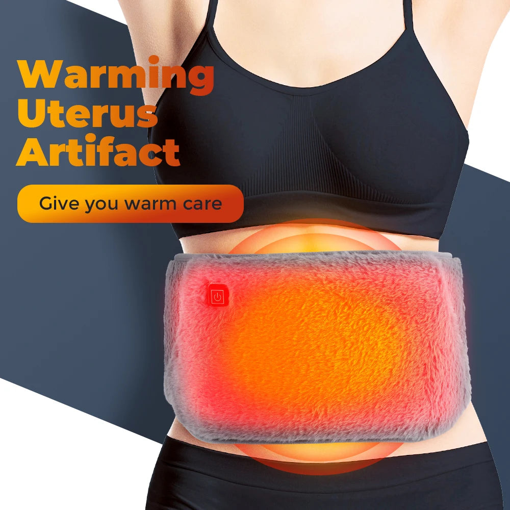 Belt Cold-Proof Hand Waist Warming Pad USB Recharging Abdominal Warmer £18.99