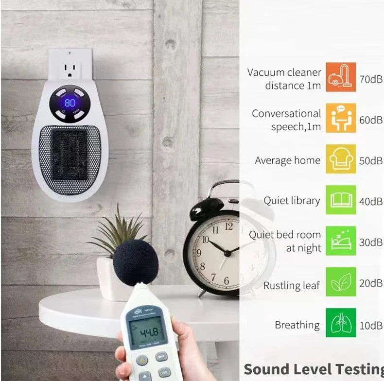 Premium Portable Heater Electric Heater Convenient For Winter £14.53