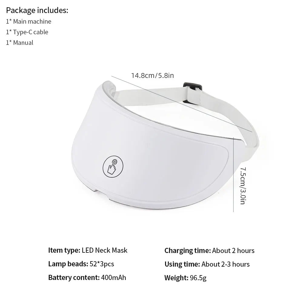 Wireless LED Face Beauty Machine Photon Facial Mask £25.38-£35.99