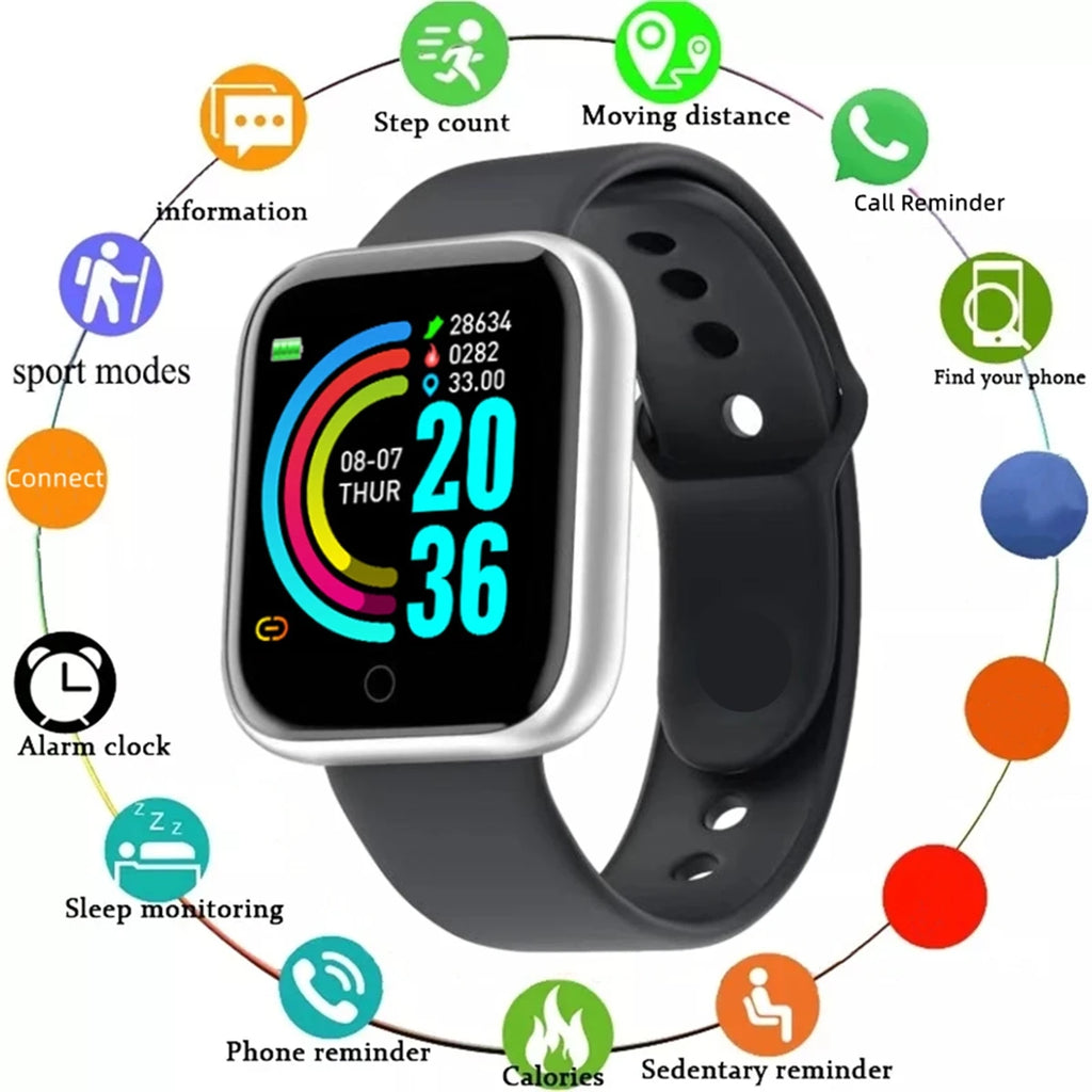 Smartwatch Men Women Wristwatches Smart Watch Message Fitness £22.78-£22.83